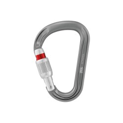 Karabinek Petzl ATTACHE SCREW-LOCK GREY 