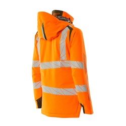 Kurtka zimowa MASCOT ACCELERATE SAFE CLIMASCOT Ladies fit - two-toned hi-vis orange/moss green rozm. XS