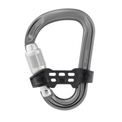 Karabinek Petzl ATTACHE BAR SCREW-LOCK GREY 