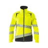 Kurtka damska MASCOT ACCELERATE SAFE ULTIMATE STRETCH - hi-vis yellow/dark navy