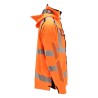Kurtka MASCOT ACCELERATE SAFE breathable - wind- and waterproof - two-toned hi-vis orange/dark navy