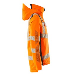 Kurtka MASCOT ACCELERATE SAFE breathable - wind- and waterproof - two-toned hi-vis orange/dark petroleum