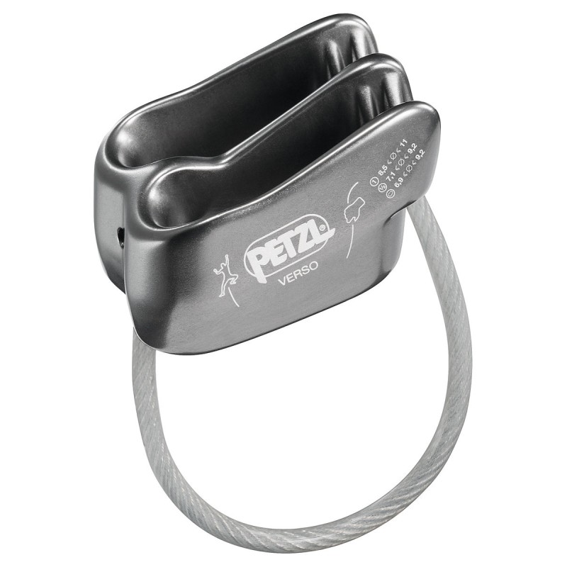 Przyrząd asekuracyjny PETZL VERSO GREY 