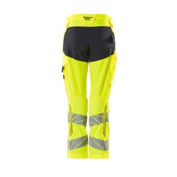 Spodnie damskie MASCOT ACCELERATE SAFE DIAMOND - Stretch Zones - two-toned hi-vis yellow/dark navy rozm. 76C36