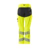 Spodnie damskie MASCOT ACCELERATE SAFE DIAMOND - Stretch Zones - two-toned hi-vis yellow/dark navy rozm. 76C36