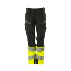 Spodnie MASCOT DIAMOND Ladies black/hi-vis yellow rozm. 76C38