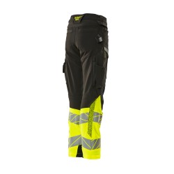 Spodnie MASCOT DIAMOND Ladies black/hi-vis yellow rozm. 76C38