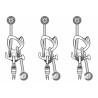 Przyrząd zjazdowy Petzl PIRANA GUIDE