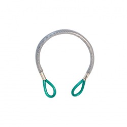 Zaczep stalowy Singing Rock STEEL LANYARD "I" 130cm 