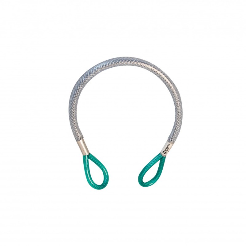 Zaczep stalowy Singing Rock STEEL LANYARD "I" 130cm 