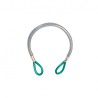 Zaczep stalowy Singing Rock STEEL LANYARD "I" 130cm 