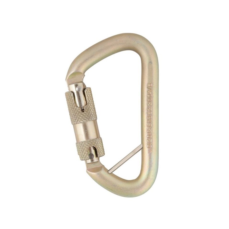 Karabinek DMM 12 MM STEEL OFFSET D KL CAPTIVE BAR