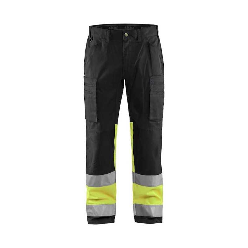 Spodnie Blåkläder 1551 ze streczem hi-vis