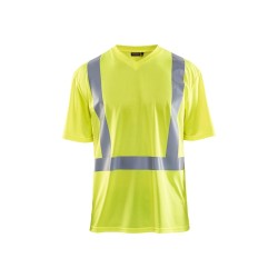 T-shirt Blåkläder 3382 o wysokiej widocznosci z filtrem UV