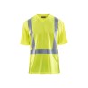 T-shirt Blåkläder 3382 o wysokiej widocznosci z filtrem UV