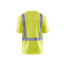 T-shirt Blåkläder 3382 o wysokiej widocznosci z filtrem UV