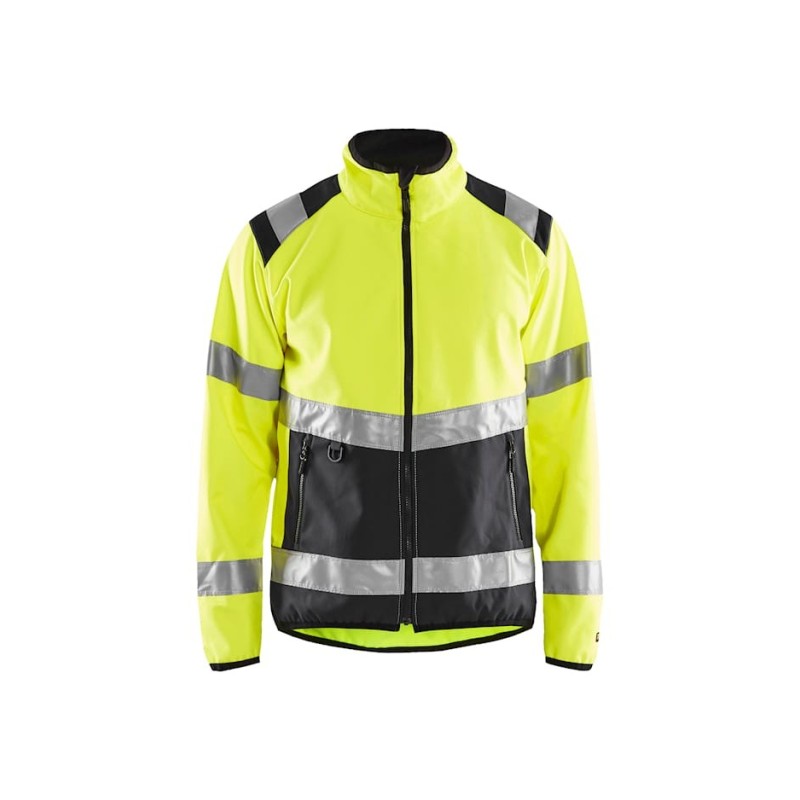 Kurtka Softshell Blåkläder 4877 o wysokiej widoczności