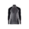 Bluza wewnetrzna Blåkläder 4699 XWARM, zapinana pod szyja na zamek blyskawiczny, ze 100% welny merynosowej