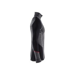 Bluza wewnetrzna Blåkläder 4699 XWARM, zapinana pod szyja na zamek blyskawiczny, ze 100% welny merynosowej