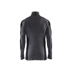 Bluza wewnetrzna Blåkläder 4899 WARM zapinana pod szyja na zamek blyskawiczny, ze 100% welny merynosowej