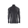 Bluza wewnetrzna Blåkläder 4899 WARM zapinana pod szyja na zamek blyskawiczny, ze 100% welny merynosowej