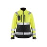 Kurtka damska Softshell Blåkläder 4902 o wysokiej widocznosci