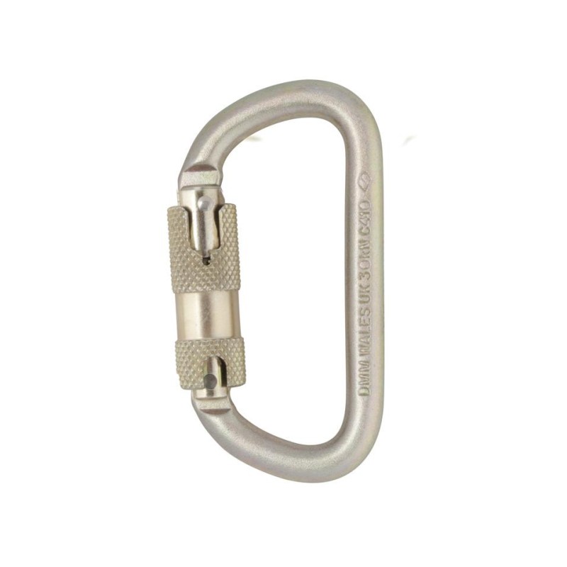 Karabinek DMM 10 MM STEEL EQUAL D KL