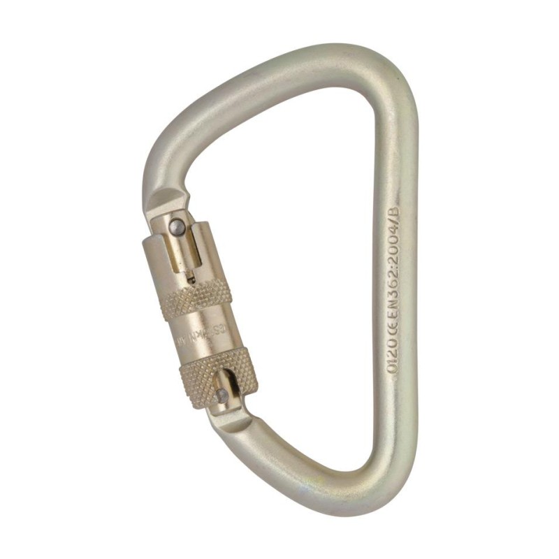 Karabinek DMM 12 MM KLETTERSTEIG STEEL KL ANSI