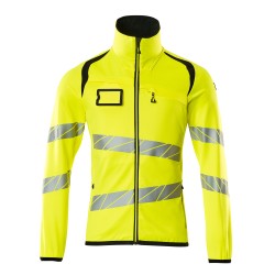 Bluza MASCOT FLEECE with zipper hi-vis yellow/black rozm. M