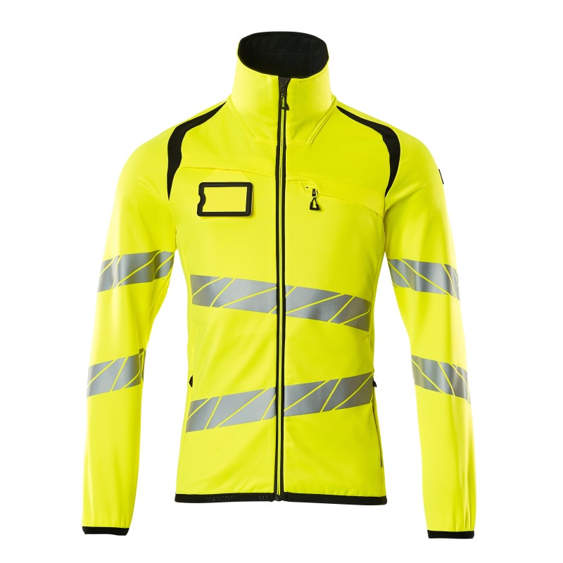 Bluza MASCOT FLEECE with zipper hi-vis yellow/black rozm. XL