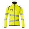 Bluza MASCOT FLEECE with zipper hi-vis yellow/black rozm. XL