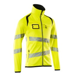 Bluza MASCOT FLEECE with zipper hi-vis yellow/black rozm. XL