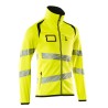 Bluza MASCOT FLEECE with zipper hi-vis yellow/black rozm. XL