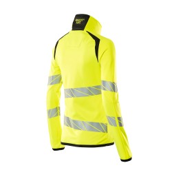 Bluza MASCOT FLEECE with zipper ladies fit hi-vis yellow/black rozm. S