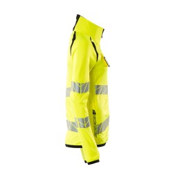 Bluza MASCOT FLEECE with zipper ladies fit hi-vis yellow/black rozm. S