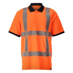 Koszulka Polo MASCOT ACCELERATE SAFE hi-vis orange rozm. 4XL