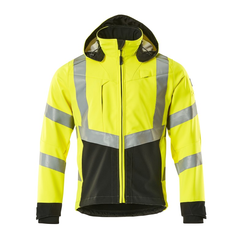 Kurtka MASCOT BLACKPOOL hi-vis yelllow/black rozm. 2XL