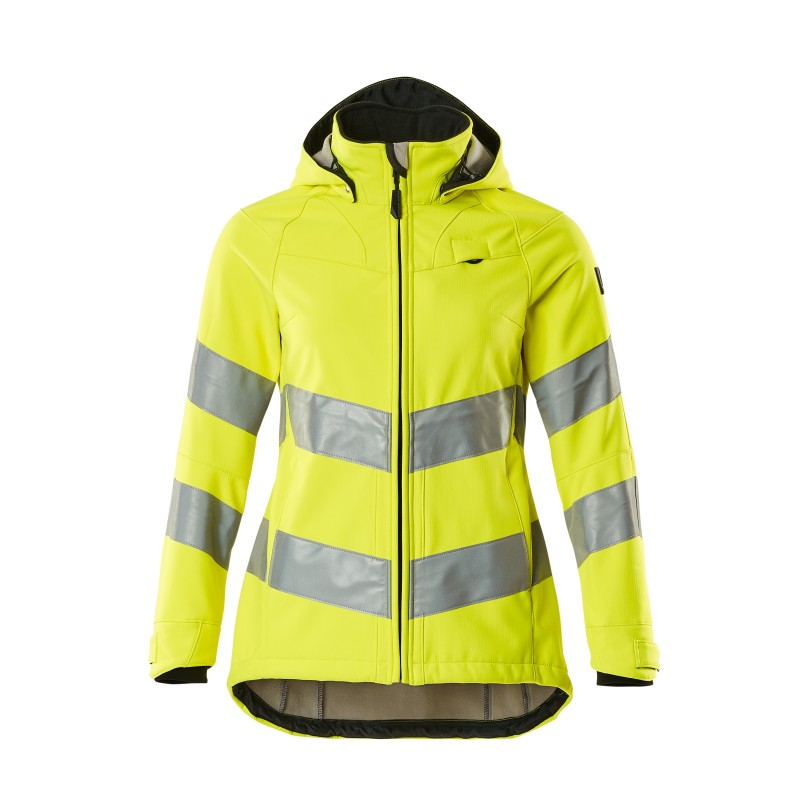 Kurtka MASCOT SOFTSHELL Ladies fit hi-vis yellow rozm. M