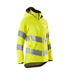 Kurtka MASCOT SOFTSHELL Ladies fit hi-vis yellow rozm. M