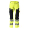 Spodnie ARC/FLASH MASCOT hi-vis yellow/dark navy rozm. 82C56