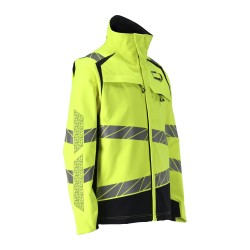 Kurtka MASCOT ACCELERATE MULTISAFE Softshell hi-vis yellow/dark navy rozm. S 