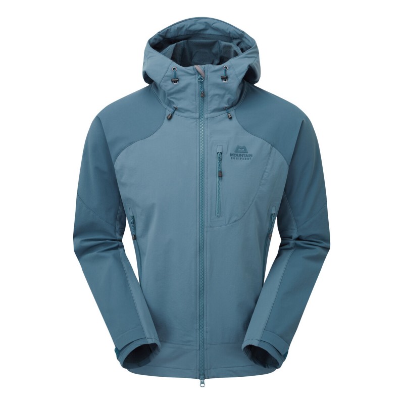 Kurtka męska ME FRONTIER HOODED INDIAN TEAL/MAJOLICA XXL