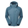 Kurtka męska ME FRONTIER HOODED INDIAN TEAL/MAJOLICA XXL