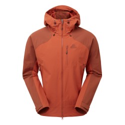Kurtka męska ME FRONTIER HOODED ATLAS RED/BURNT HENNA XXL