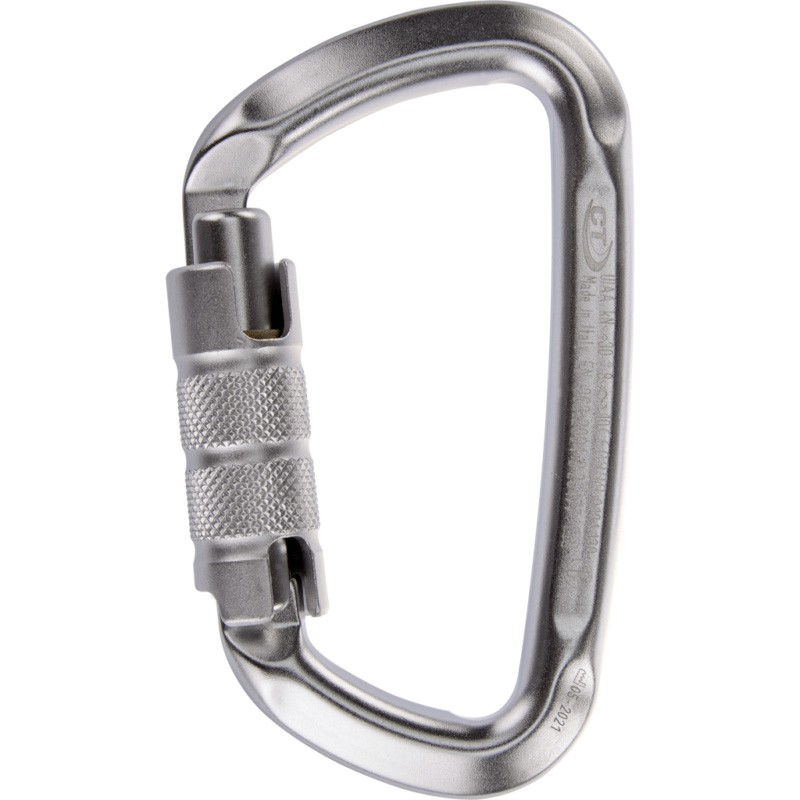 Karabinek CT D-SHAPE TG SILVER