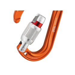 Karabinek Petzl ROCHA SCREW-LOCK ORANGE 