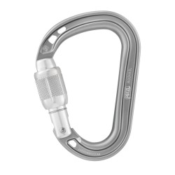 Karabinek Petzl ROCHA SCREW-LOCK GREY 