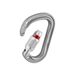 Karabinek Petzl ROCHA SCREW-LOCK GREY 