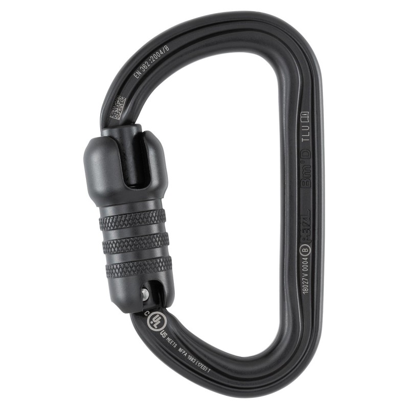 Karabinek Petzl Bm'D TRIACT-LOCK BLACK 
