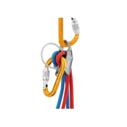 Karabinek Petzl ATTACHE CREW-LOCK YELLOW  